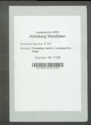Kurfürst Friedrich Wilhelm von Brandenburg zur Wahl der Prinzessin Elisabeth von der Pfalz zur Koadjutorin
