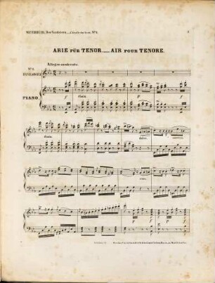 Der Nordstern : opéra comique ; en 3 actes, 1. Aria