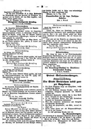 Freisinger Wochenblatt : zugleich Amtsblatt für Freising, Moosburg und Dachau. 1854