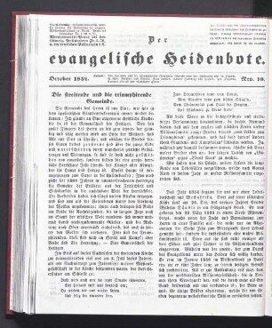 October 1854. Nro. 10
