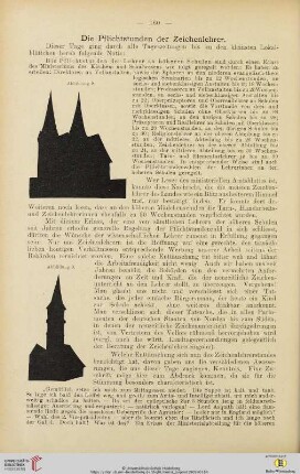 3: Die Pflichtstunden der Zeichenlehrer