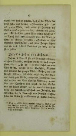 Jesus's Lehre und Lehramt