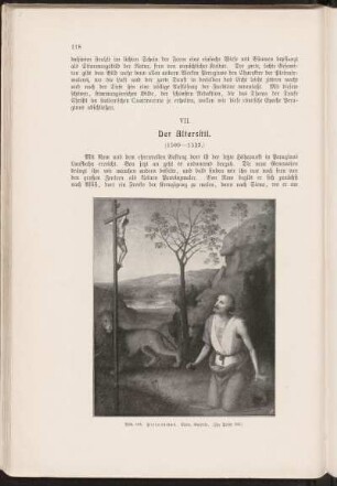 VII. Der Altersstil. (1509-1523.)
