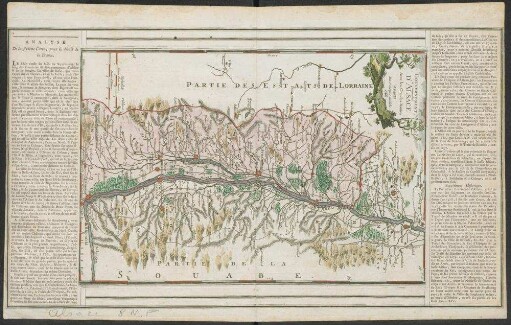 Gouvernement, et Généralité D'Alsace : Avec les Grandes Routes