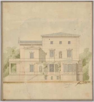 Entwurf einer Villa