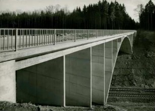 Beseitigung des Kaufwaldtunnel und Bau der Kaufwaldbrücke, 1960