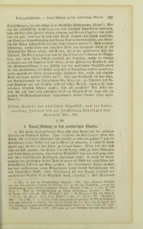 Dritte Periode der römischen Republik, von der Unterwerfung Italiens bis zur Zerstörung Karthagos und Korinths 266-146