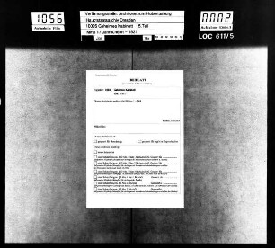 Archiv der königlichen Gesandtschaft zu Paris, Bd. 8