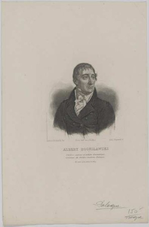 Bildnis des Albert Bogusławski