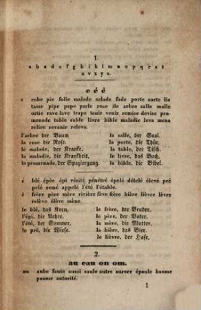 Exercices préliminaires de la grammaire française pour des enfans allemands