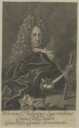 Bildnis des Wiricus Philippus Laurentius de Daun