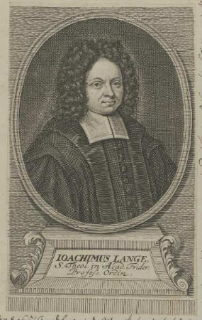 Bildnis des Ioachimus Lange