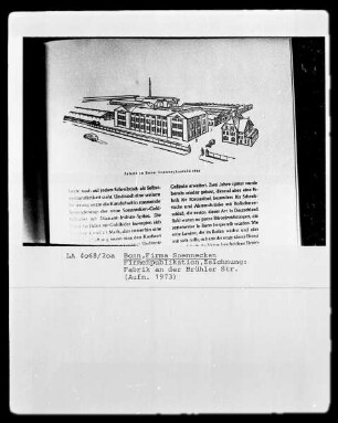Schreibwarenfabrik Friedrich Soennecken in Bonn, Brühler Straße