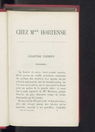 Chapitre premier Proverbes
