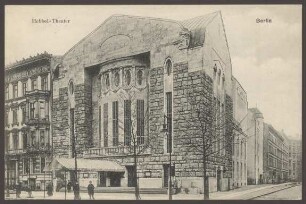Ansichtskarte „Theater Hebbel“, Königgrätzer Straße, Stresemannstraße