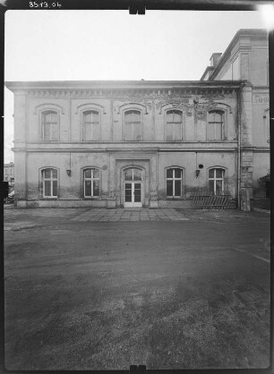 Zittau, Frauenstraße 20. Grünring (ehem. Sozietätsgebäude; 1842/1843). Hofansicht