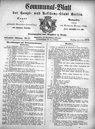 1876,23: No. 23, 4. Juni 1876