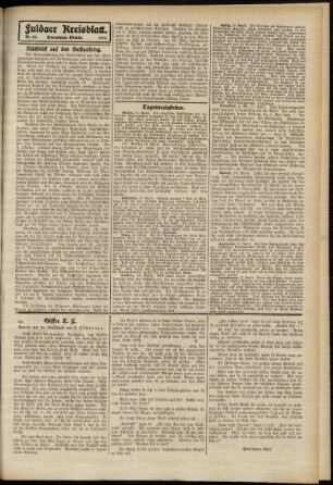 Zweite Ausgabe vom Freitag, den 18. April 1913.