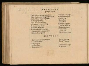 Catalogus