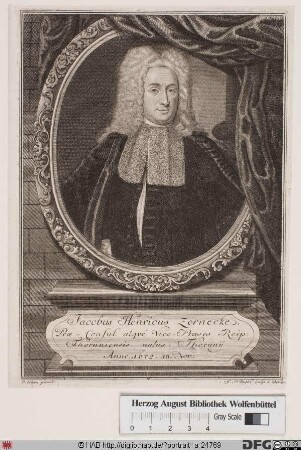 Bildnis Jacob Heinrich Zernecke