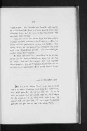 Den 6. December 1900
