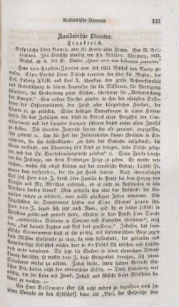 137-145 Ausländische Literatur