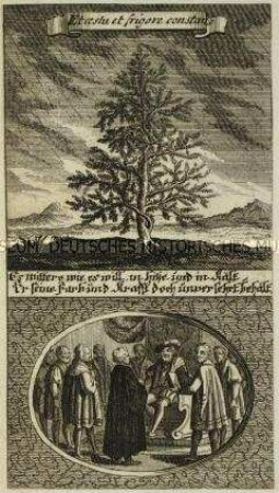 "Etastu et frigore constans" - Andachtsbild 200. Jahrestag der Augsburger Konfession