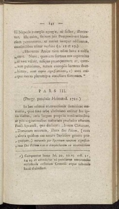 Pars III. (Progr. paschale Helmstad. 1781.)