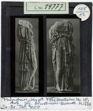 München: Glyptothek 475, Statuenfragment aus Sammlung Giustiniani-Recanti