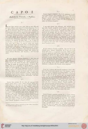 Capo I: Dell'Arteria Femorale, e Poplitea