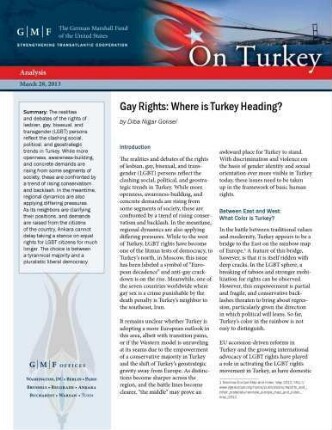 Gay rights : where is Turkey heading?
