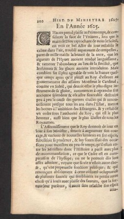 En l'Année 1625.