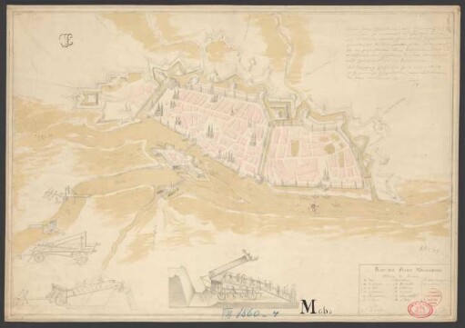 Plan der Stadt Magdeburg