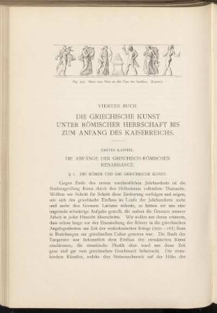 Erstes Kapitel. Die Anfänge der griechisch-römischen Renaissance.