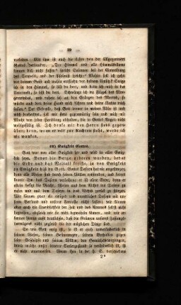 12) Ewigkeit Gottes.