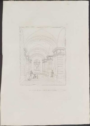 Pl. 15. Vue Du Grand Portique Du Mont De Pieté A Messine.