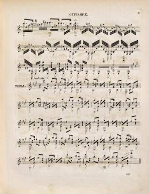 1er air varié pour la guitarre : op. 21