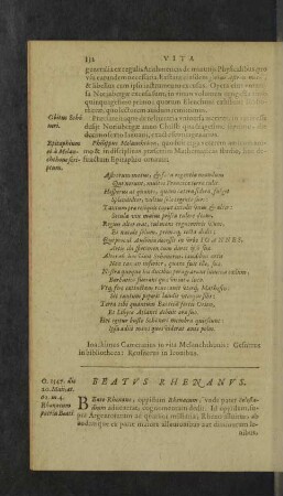 Beatus Rhenanus.