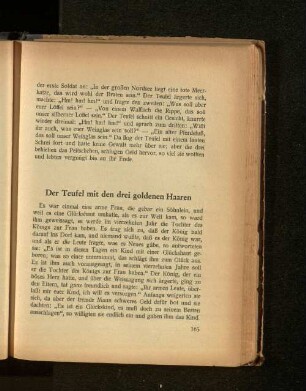 Der Teufel mit den drei goldenen Haaren