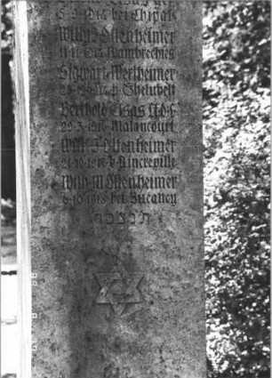 Kriegerdenkmal (Index: 100109057) Besonderheit: kulturhistorisch wertvoll / hist.-wiss. Gründe (Gedenkstein); - Namen siehe Inschriften: Gedenkstein (Detailaufnahme 3)