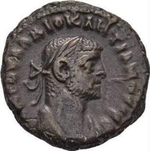 Diokletian (284-305 n. Chr.): Alexandria / Ägypten, 284/285 n. Chr. – Tetradrachme