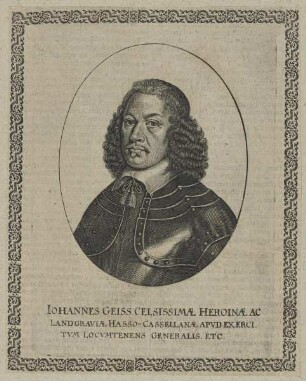 Bildnis des Iohannes Geiss