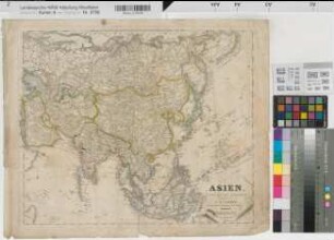 Weltatlas Asien 1829/30 o.M. 37,5 x 47 J. C. Hinrichsche Buchhandlung, Leipzig Benkhausen