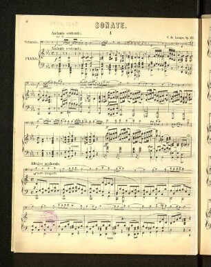 Sonate. [Piano.]