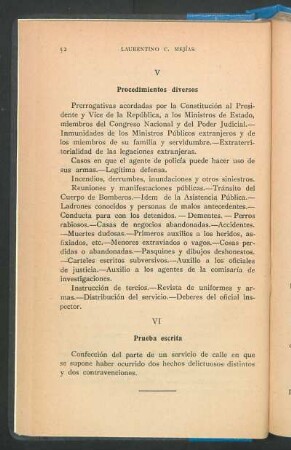 VI Prueba escrita