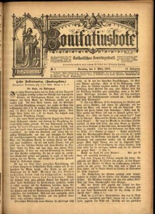 Ausgabe vom Sonntag, den 03. März 1895.