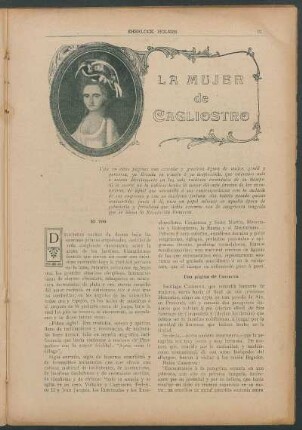 La mujer de Cagliostro