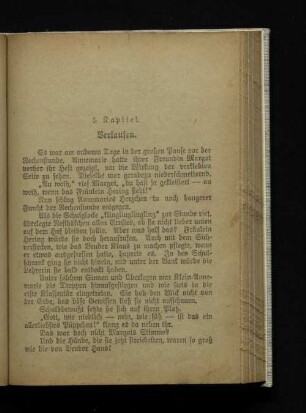 5.Kapitel. Verlaufen.