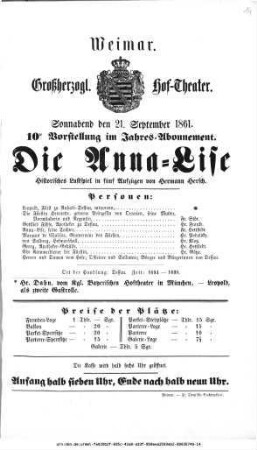 Die Anna=Lise