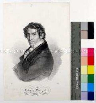 Porträt des Schauspielers Ludwig Devrient